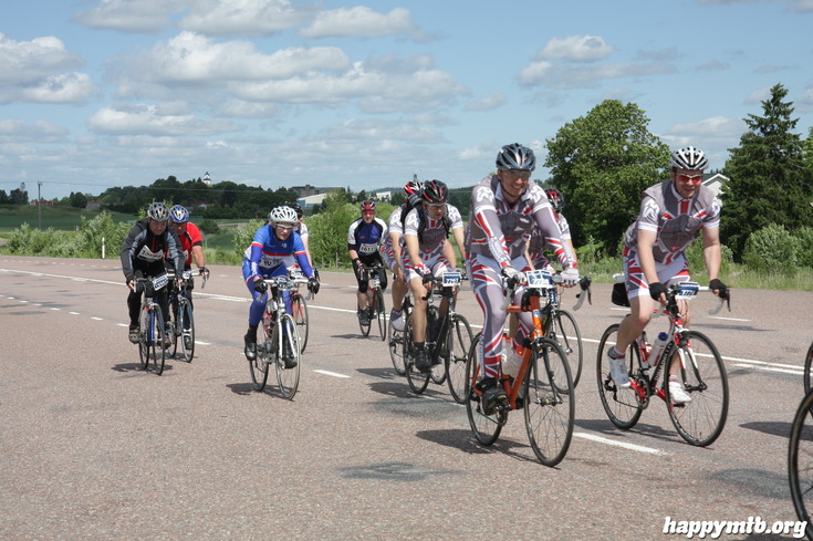 Bild från Vätternrundan 2013