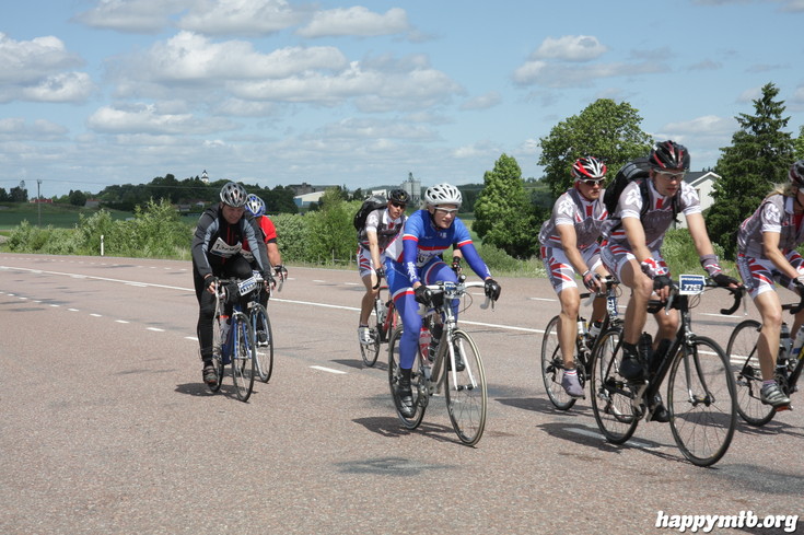 Bild från Vätternrundan 2013