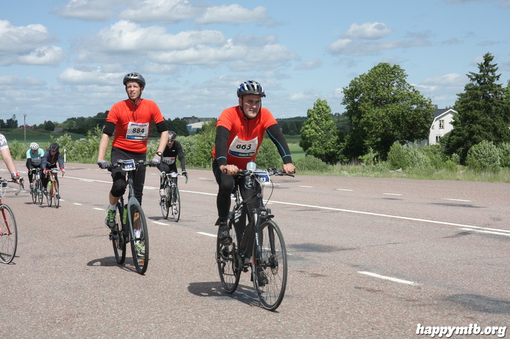 Bild från Vätternrundan 2013