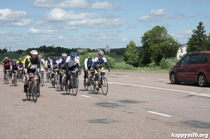 Bild från Vätternrundan 2013