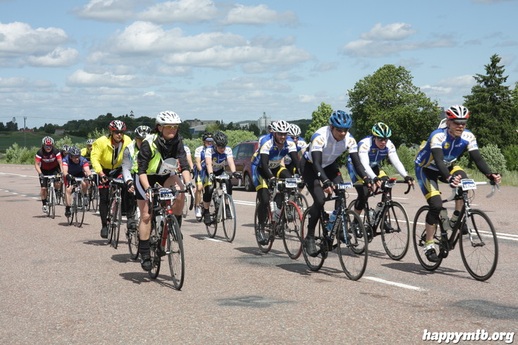 Bild från Vätternrundan 2013