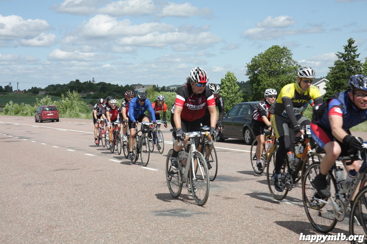 Bild från Vätternrundan 2013