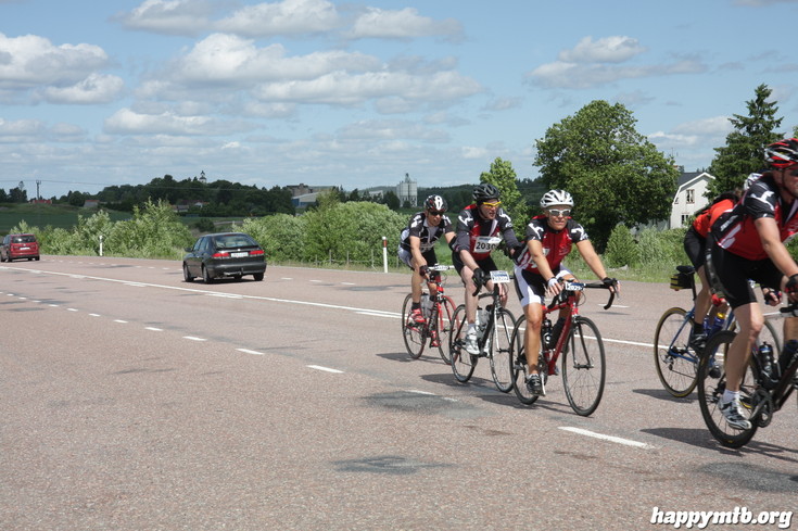Bild från Vätternrundan 2013