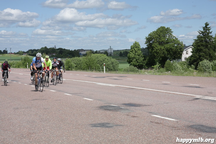 Bild från Vätternrundan 2013