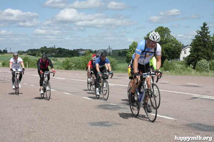 Bild från Vätternrundan 2013