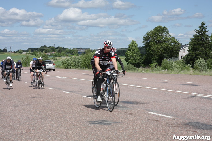 Bild från Vätternrundan 2013