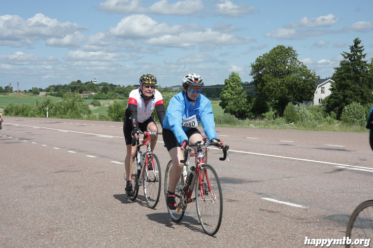 Bild från Vätternrundan 2013