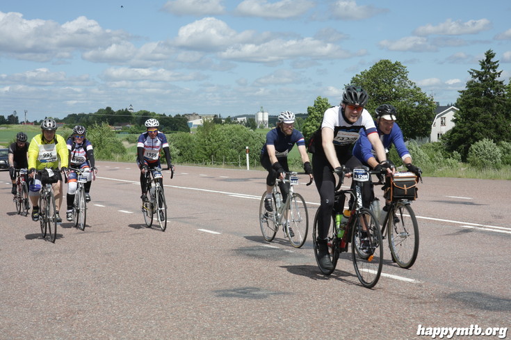 Bild från Vätternrundan 2013