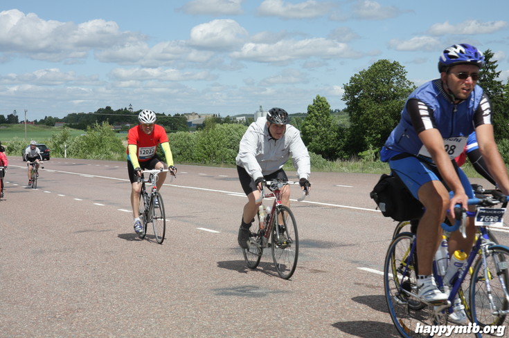 Bild från Vätternrundan 2013