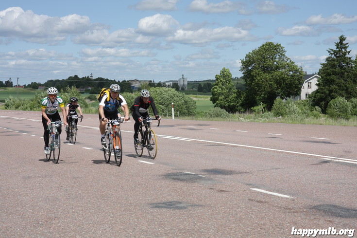 Bild från Vätternrundan 2013