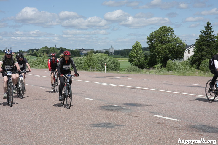 Bild från Vätternrundan 2013