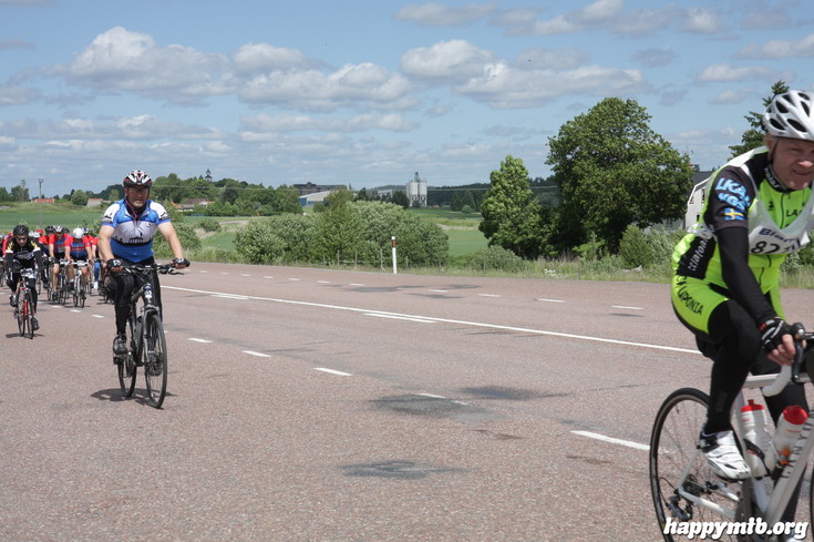 Bild från Vätternrundan 2013