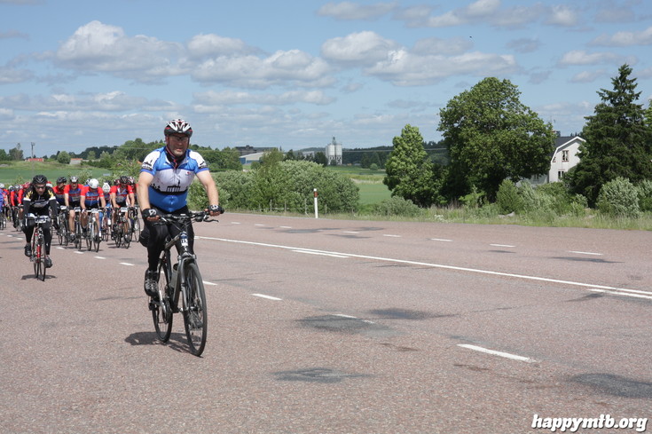 Bild från Vätternrundan 2013