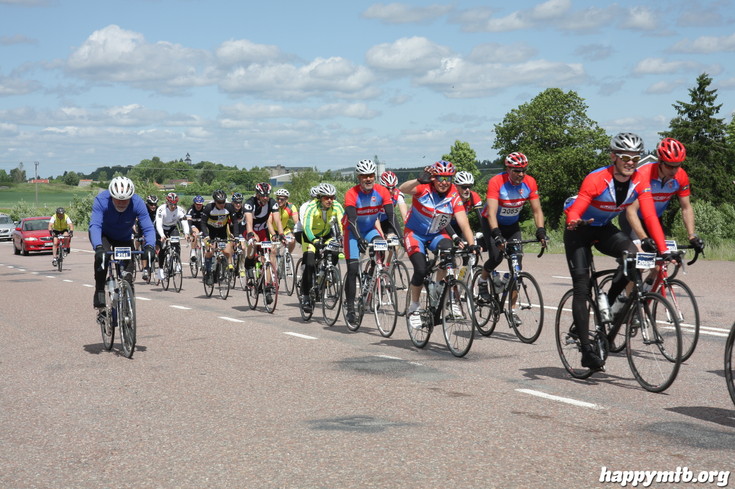 Bild från Vätternrundan 2013