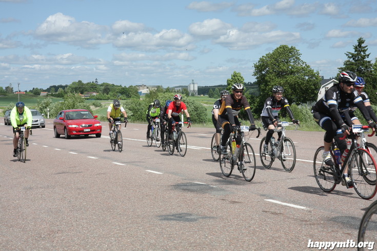 Bild från Vätternrundan 2013