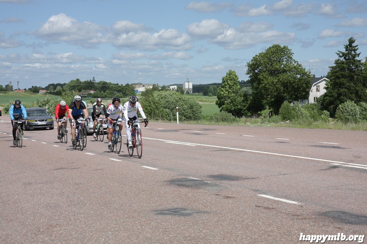 Bild från Vätternrundan 2013