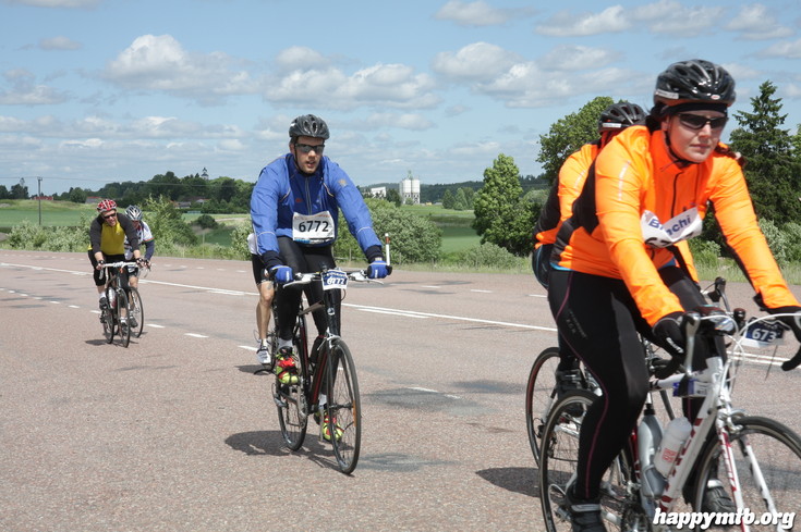 Bild från Vätternrundan 2013