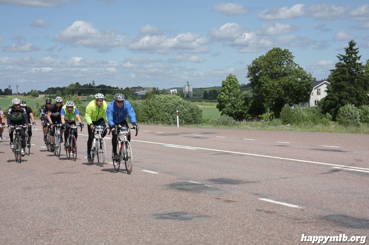 Bild från Vätternrundan 2013