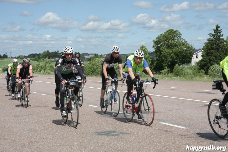 Bild från Vätternrundan 2013