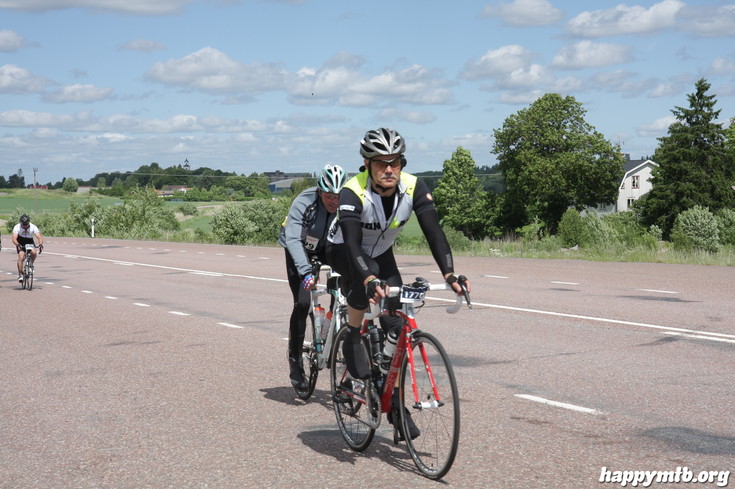 Bild från Vätternrundan 2013