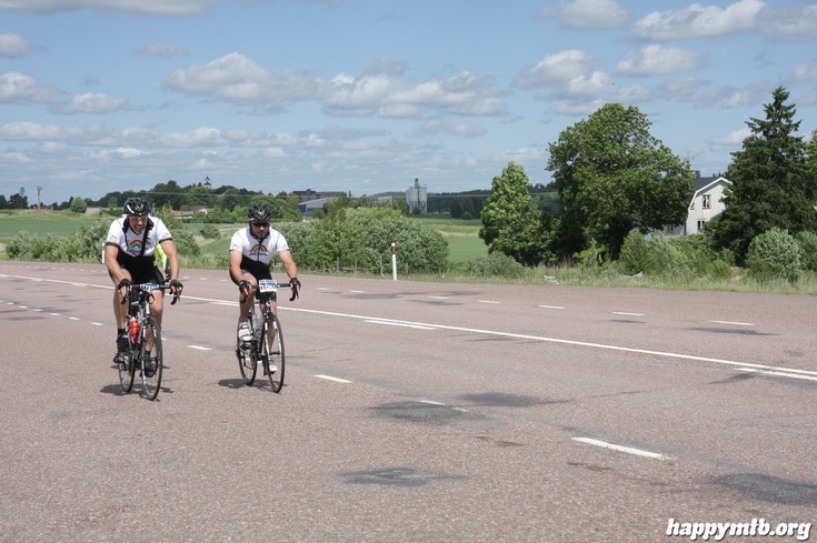 Bild från Vätternrundan 2013