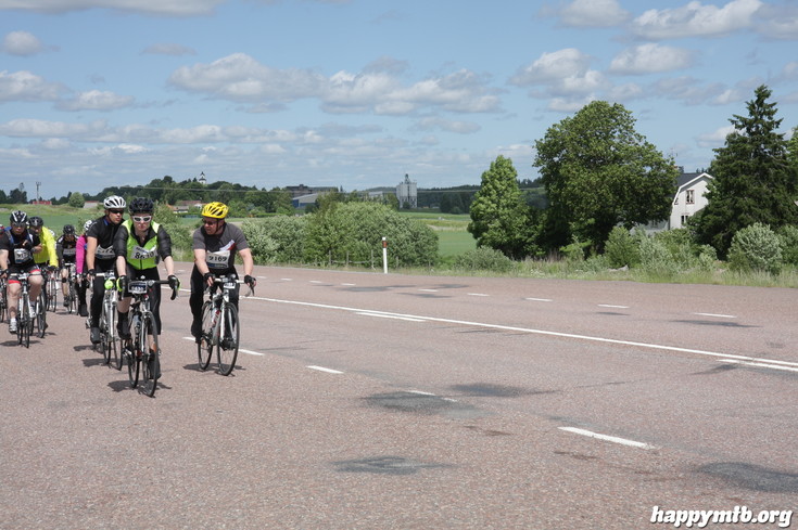 Bild från Vätternrundan 2013