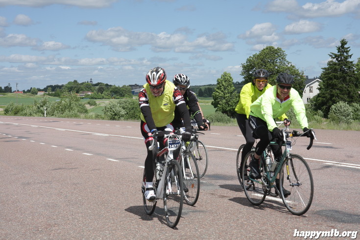 Bild från Vätternrundan 2013