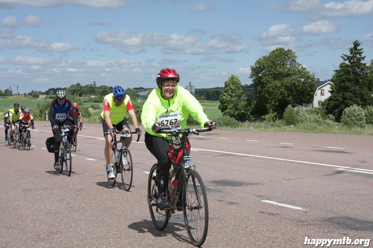 Bild från Vätternrundan 2013