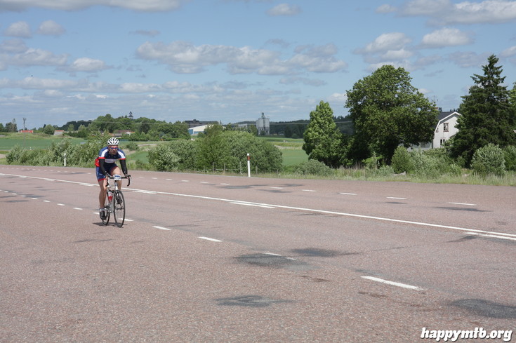 Bild från Vätternrundan 2013