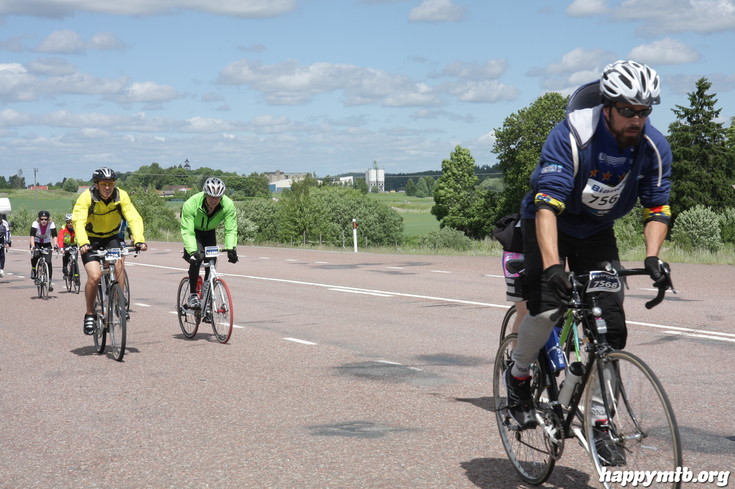 Bild från Vätternrundan 2013