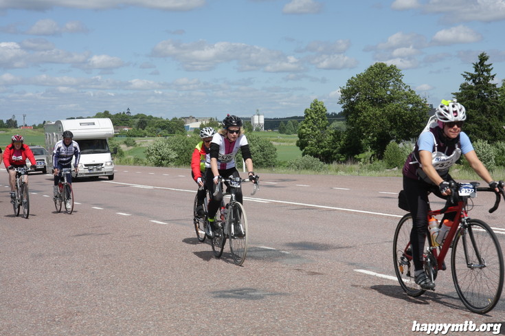 Bild från Vätternrundan 2013