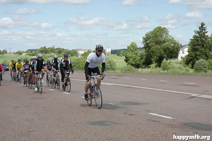 Bild från Vätternrundan 2013