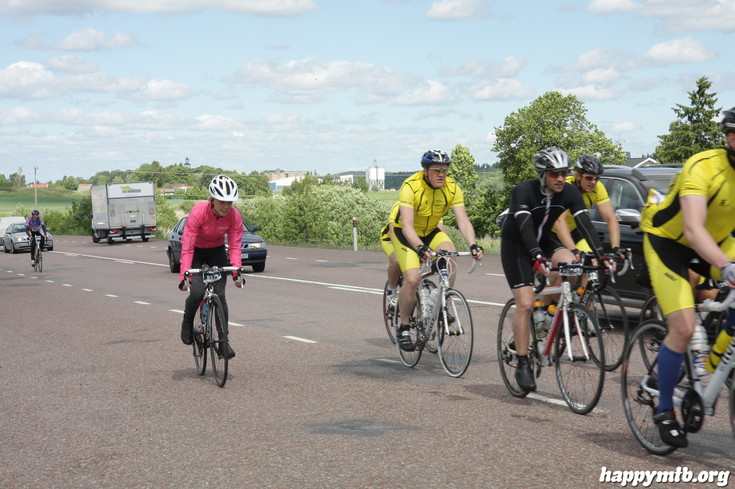 Bild från Vätternrundan 2013