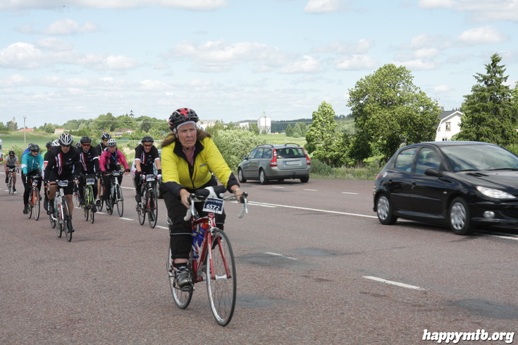 Bild från Vätternrundan 2013