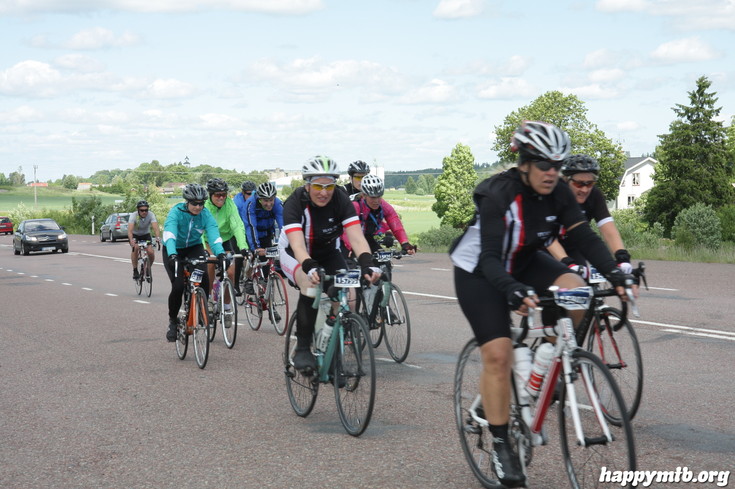 Bild från Vätternrundan 2013