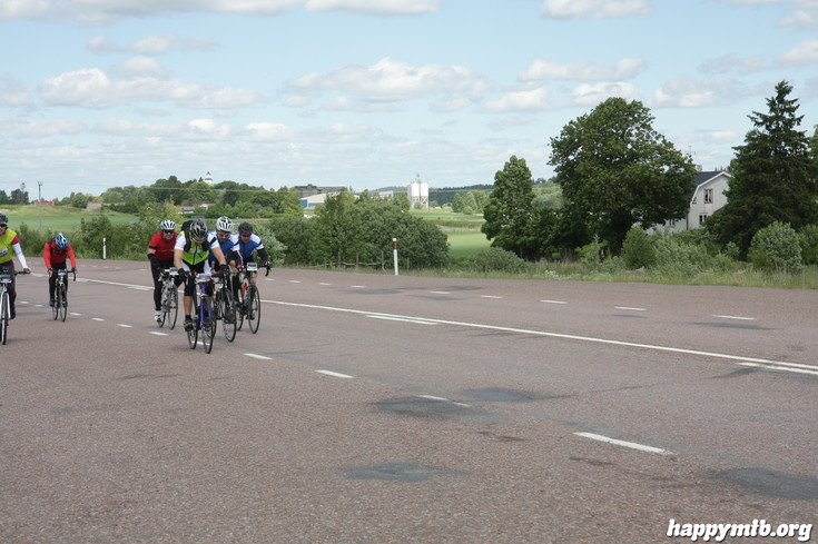 Bild från Vätternrundan 2013