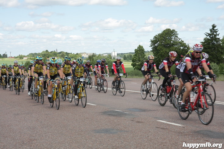 Bild från Vätternrundan 2013