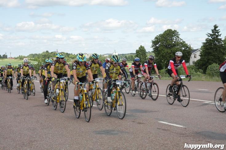 Bild från Vätternrundan 2013