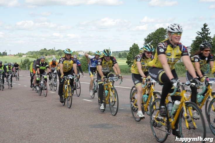 Bild från Vätternrundan 2013