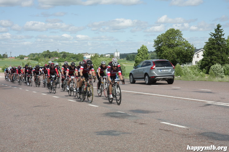 Bild från Vätternrundan 2013