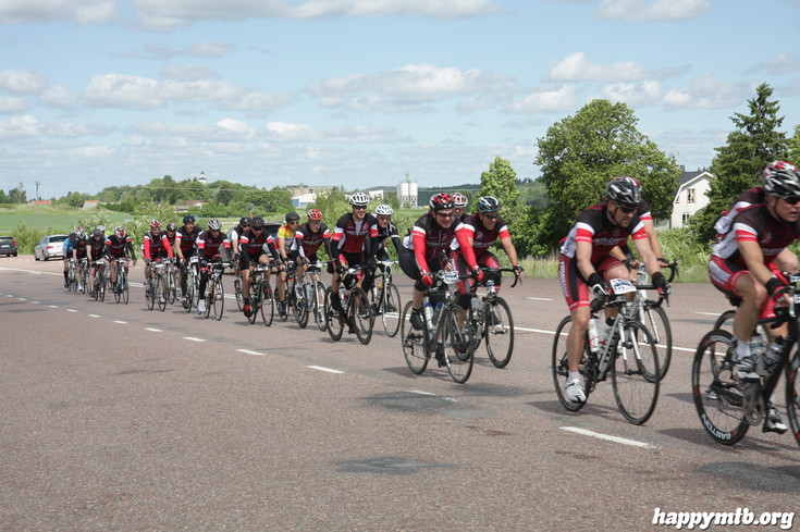 Bild från Vätternrundan 2013