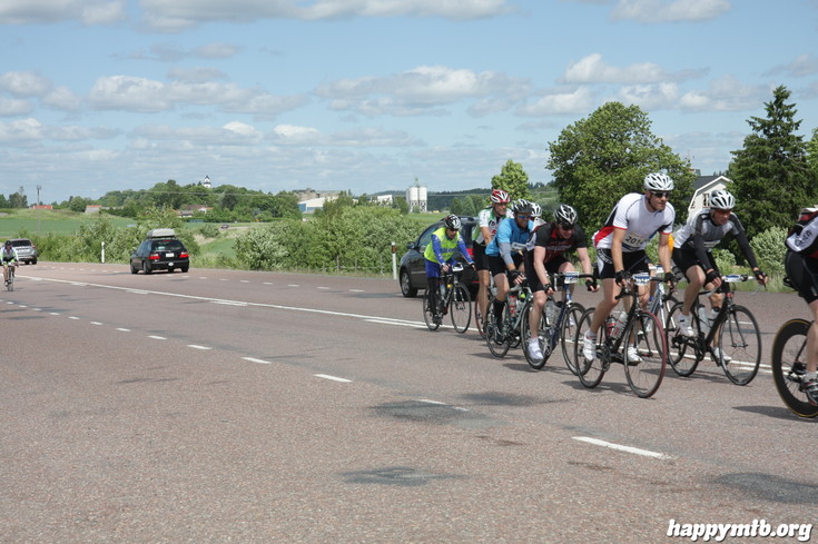 Bild från Vätternrundan 2013