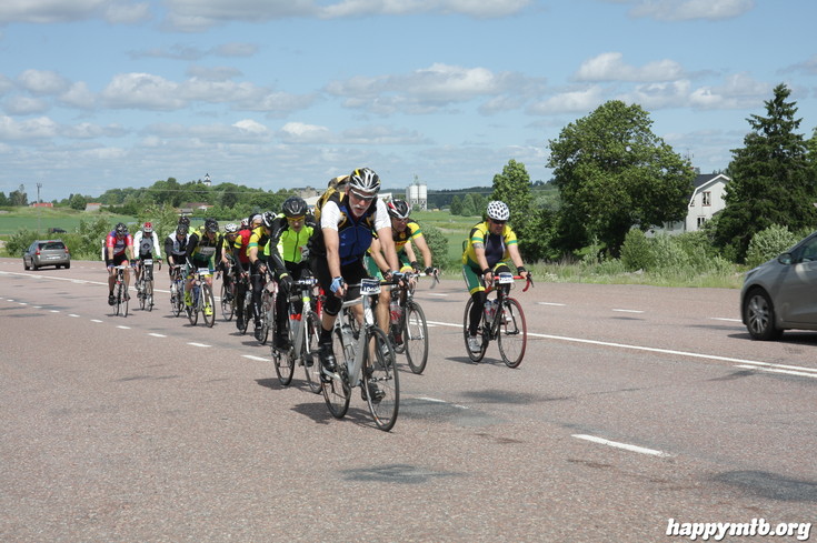 Bild från Vätternrundan 2013