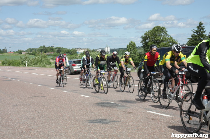 Bild från Vätternrundan 2013