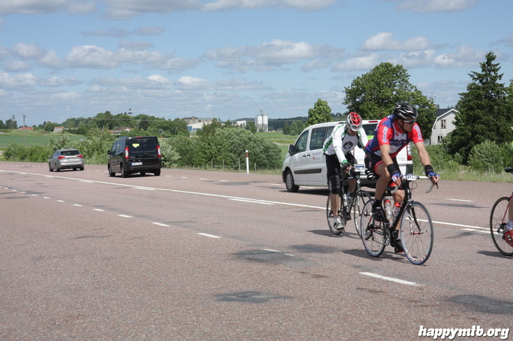 Bild från Vätternrundan 2013