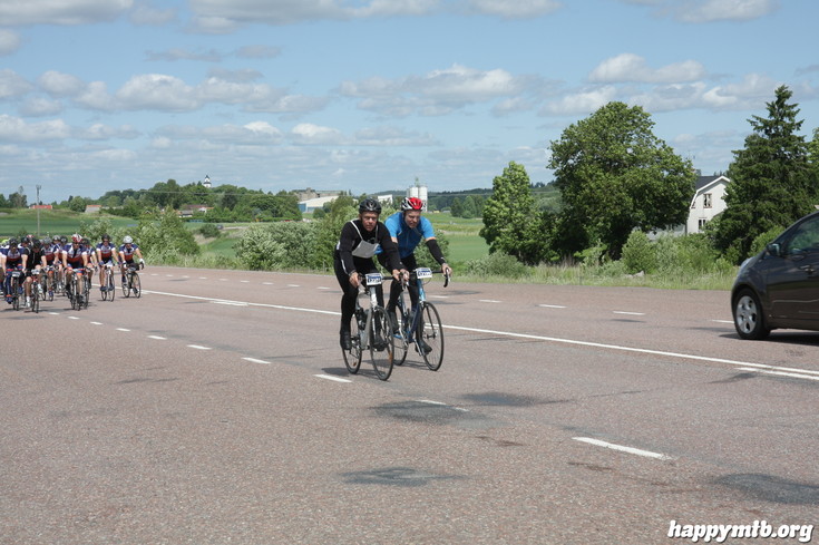 Bild från Vätternrundan 2013