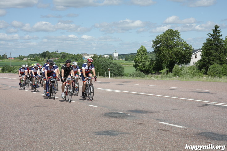 Bild från Vätternrundan 2013