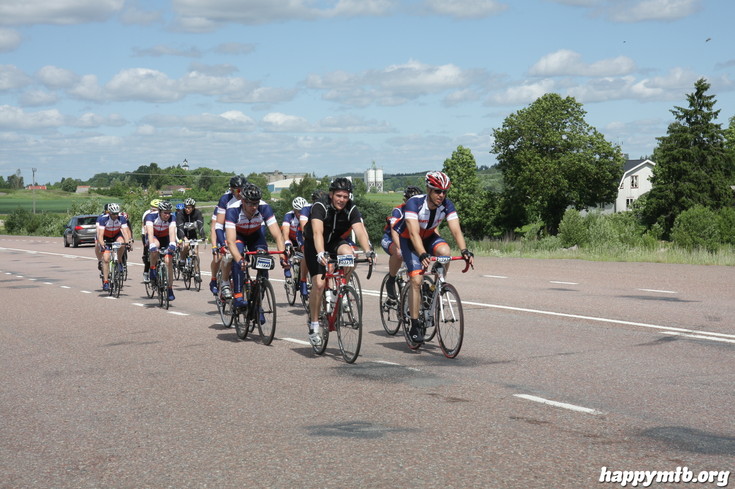 Bild från Vätternrundan 2013