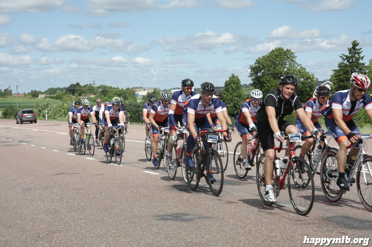 Bild från Vätternrundan 2013