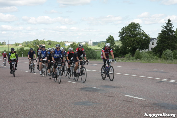 Bild från Vätternrundan 2013